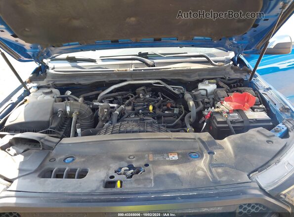 1FTER4EHXMLD09724 2021 FORD RANG Blue Вид ззаду