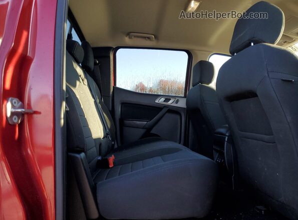 1FTER4FH0LLA37066 2020 FORD RANG Red Widok tylnych siedzeń