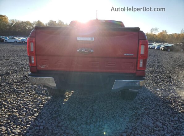 1FTER4FH0LLA37066 2020 FORD RANG Red Widok z tyłu
