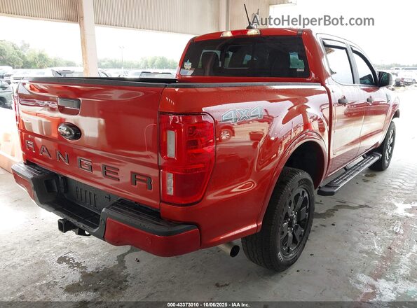 1FTER4FH1PLE10377 2023 FORD RANG Burgundy Задня права чверть