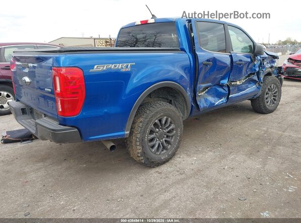 1FTER4FH3LLA44769 2020 FORD RANG Blue Հետևի աջ