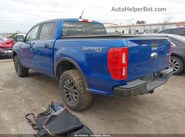 1FTER4FH3LLA44769 2020 FORD RANG Blue Հետևի ձախ