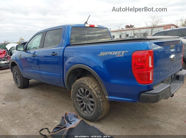 1FTER4FH3LLA44769 2020 FORD RANG Blue Սալոնի 360 աստիճան տեսք
