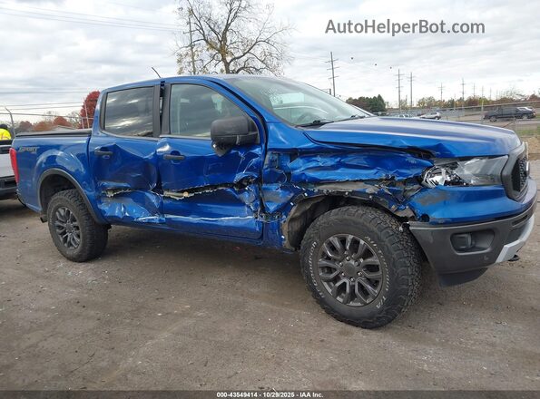 1FTER4FH3LLA44769 2020 FORD RANG Blue Սալոնի հետևի տեսք
