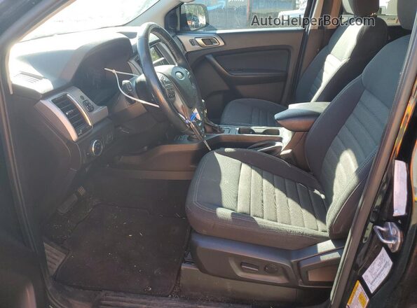 1FTER4FH3PLE14589 2023 FORD RANG Black Widok wnętrza z przodu