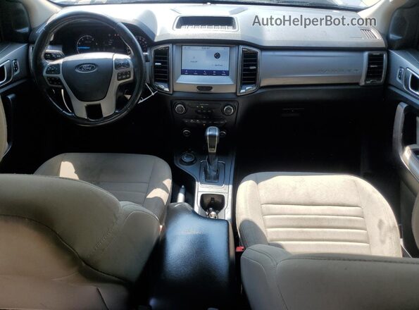 1FTER4FH6LLA53286 2020 FORD RANG Gray Առջևի վահանակի տեսք