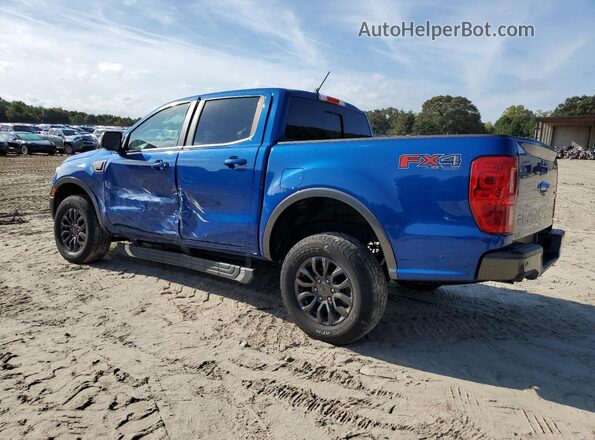 1FTER4FH8KLB24552 2019 FORD RANG Blue Հետևի ձախ