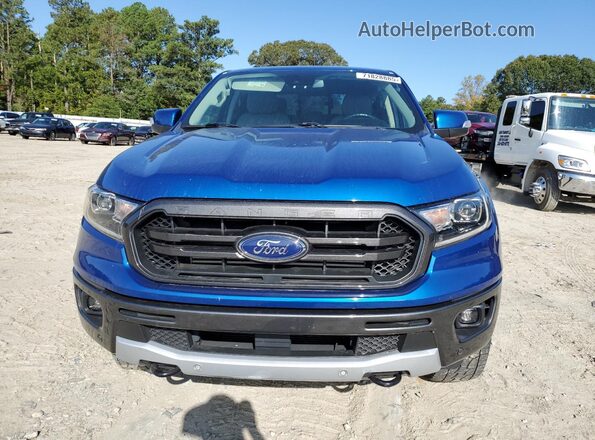 1FTER4FH8KLB24552 2019 FORD RANG Blue Դիմացի տեսք