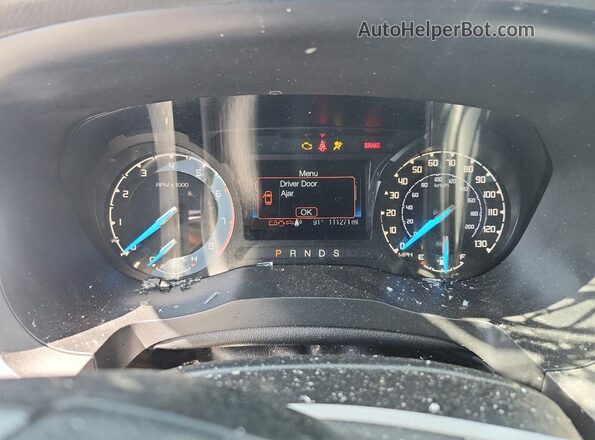1FTER4FH9KLA25836 2019 FORD RANG Серый Вид щитка приборов