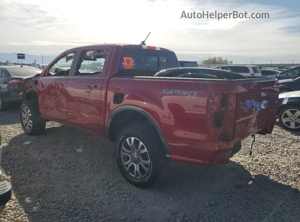 1FTER4FH9LLA17429 2020 FORD RANG Красный Задняя левая четверть