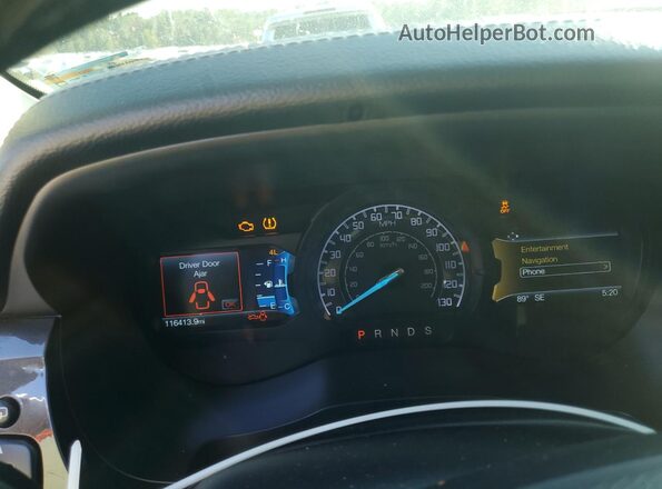 1FTER4FHXLLA46986 2020 FORD RANG Black ხელსაწყოთა პანელის ხედი