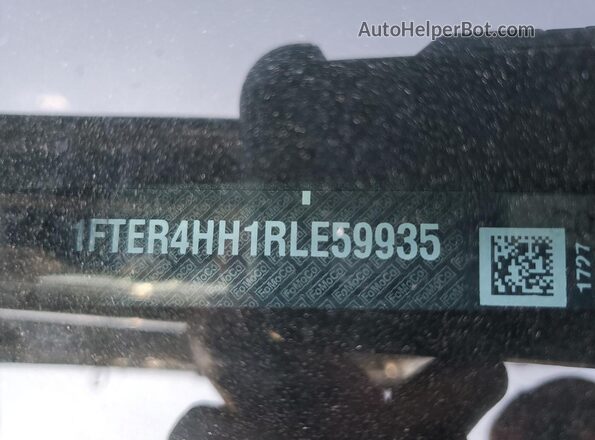 1FTER4HH1RLE59935 2024 FORD RANG Gray Widok komory silnika