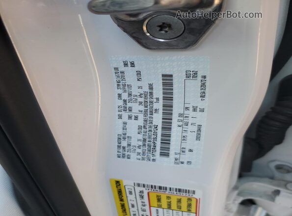 1FTER4HP3SLE01242 2025 FORD RANG White Widok komory silnika
