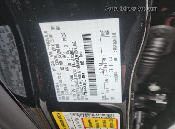 1FTER4KH4SLE24160 2025 FORD RANG Black Շարժիչի բաժամունքի տեսք