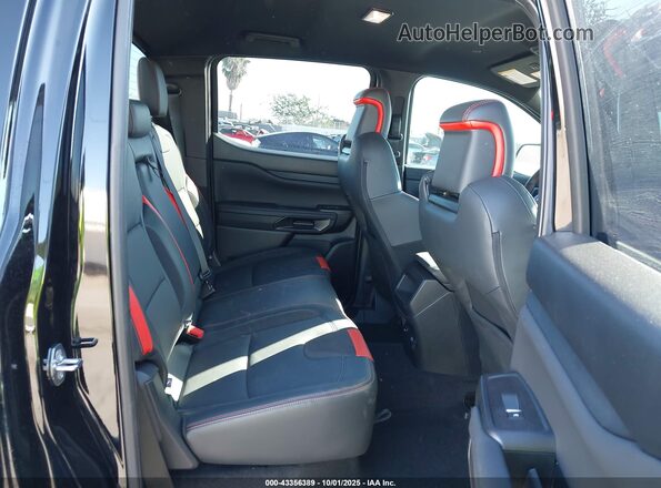 1FTER4LR8RLE63786 2024 FORD RANG Black Widok naklejki z numerem VIN