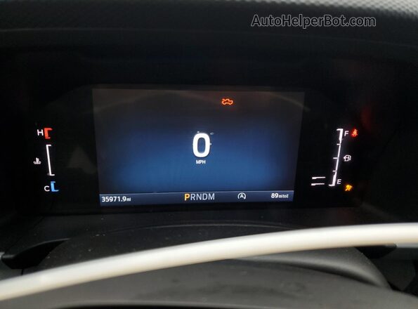 1FTER4PH4RLE26560 2024 FORD RANG White ხელსაწყოთა პანელის ხედი