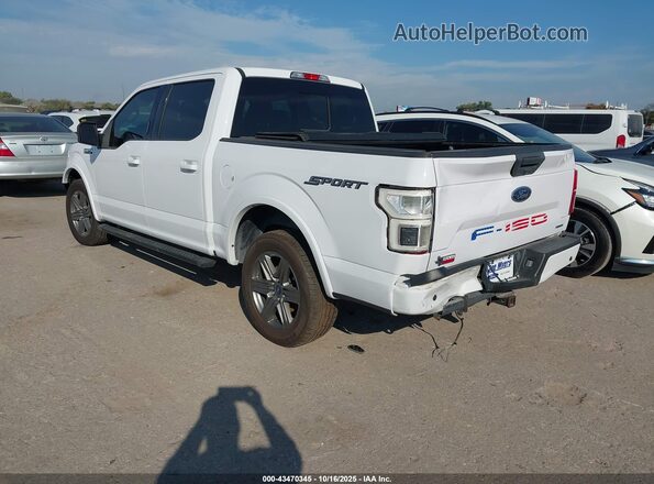1FTEW1C49LKE60260 2020 FORD F150 White Задня ліва чверть