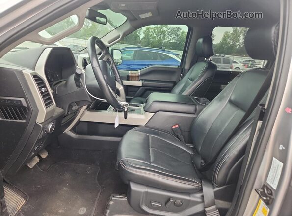1FTEW1C50LFA96084 2020 FORD F150 Silver წინა სალონის ხედი