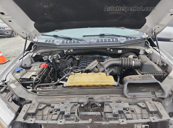 1FTEW1C50LFA96084 2020 FORD F150 Silver უკანა სალონის ხედი