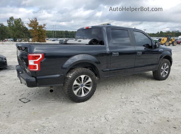 1FTEW1C57LFC62911 2020 FORD F150 Black უკანა მარჯვენა