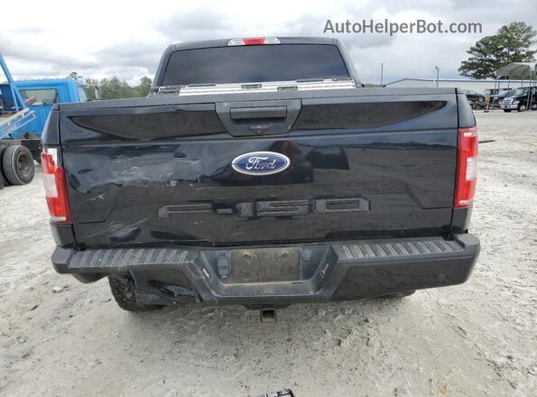 1FTEW1C57LFC62911 2020 FORD F150 Black უკანა ხედი