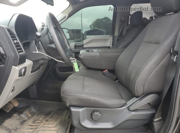 1FTEW1C57LFC62911 2020 FORD F150 Black წინა სალონის ხედი