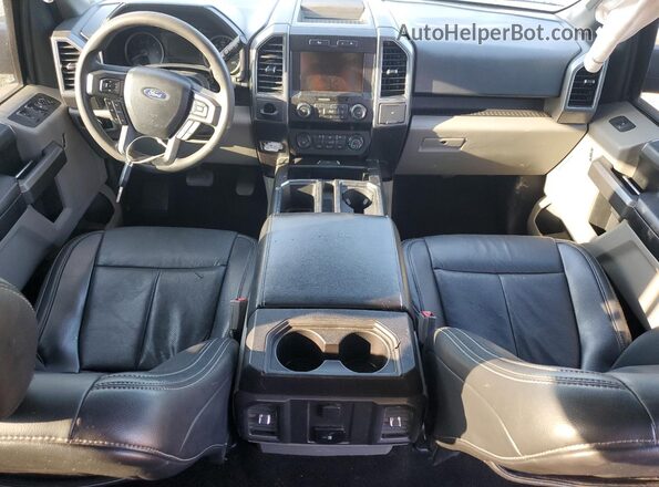 1FTEW1C58LFA97533 2020 FORD F150 Black Առջևի վահանակի տեսք