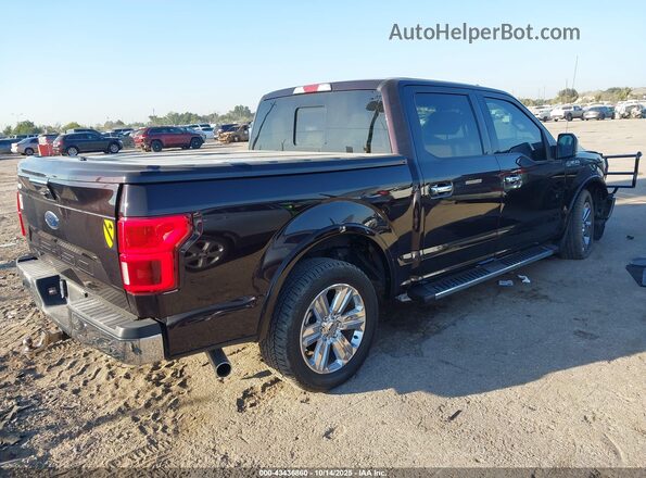 1FTEW1C5XLKF46573 2020 FORD F150 Black Задня права чверть