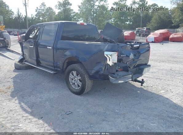 1FTEW1C80GKD04410 2016 FORD F150 Blue Rear left