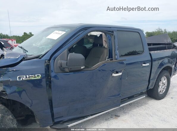 1FTEW1C80GKD04410 2016 FORD F150 Blue Front view