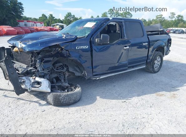 1FTEW1C80GKD04410 2016 FORD F150 Blue Front left