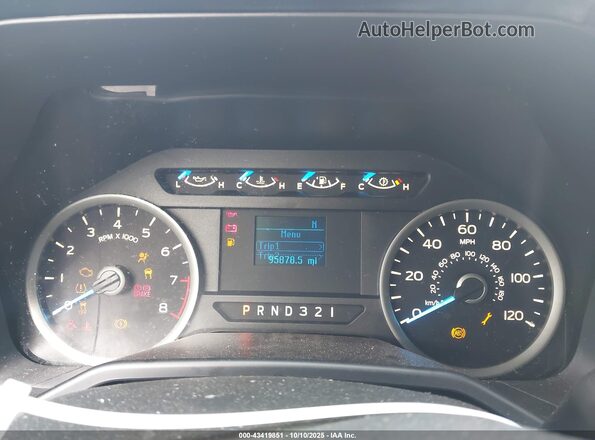 1FTEW1C87GFC45266 2016 FORD F150 Gray Вид задніх сидінь