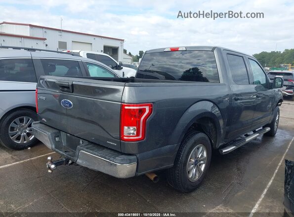 1FTEW1C87GFC45266 2016 FORD F150 Gray Задня права чверть