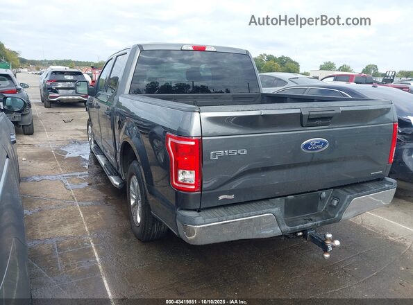 1FTEW1C87GFC45266 2016 FORD F150 Gray Задня ліва чверть