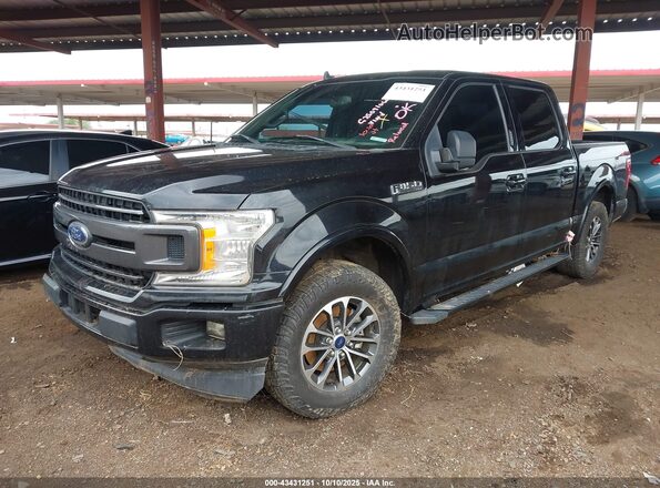1FTEW1CP0LKE64322 2020 FORD F150 Black Przód lewy