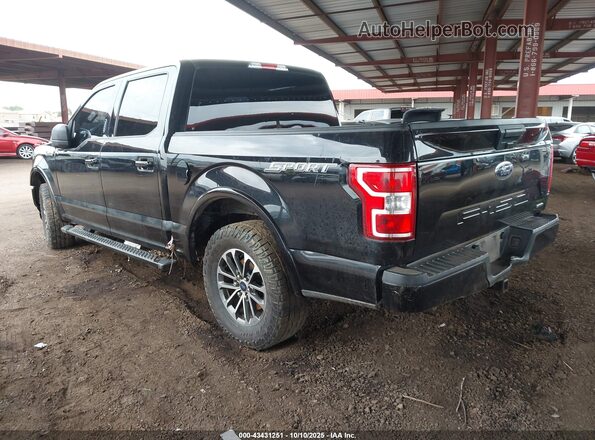 1FTEW1CP0LKE64322 2020 FORD F150 Black Tył lewy