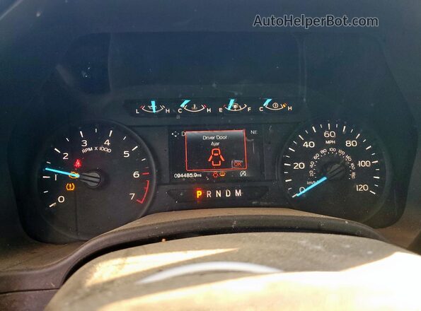 1FTEW1CP5LKD72865 2020 FORD F150 Серебряный Вид щитка приборов