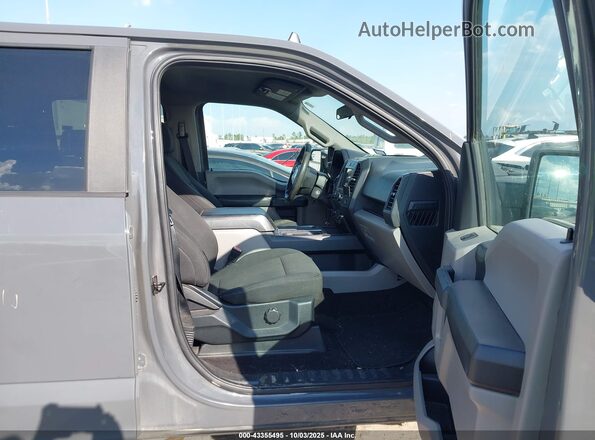 1FTEW1CP6LFC65994 2020 FORD F150 Gray წინა სალონის ხედი