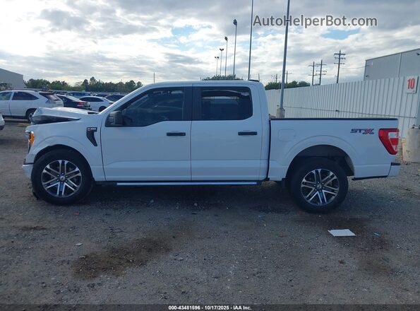 1FTEW1CP6NFA67239 2022 FORD F150 White Вид задньої частини салону