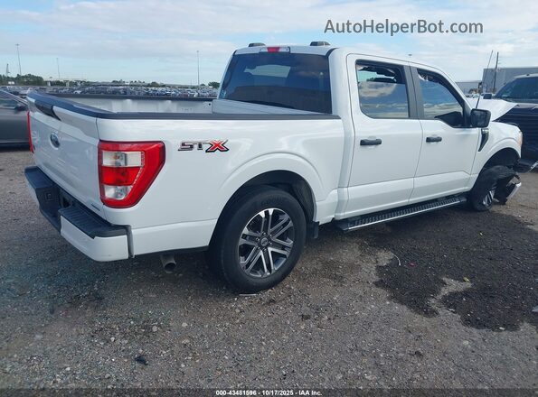 1FTEW1CP6NFA67239 2022 FORD F150 White Задня права чверть