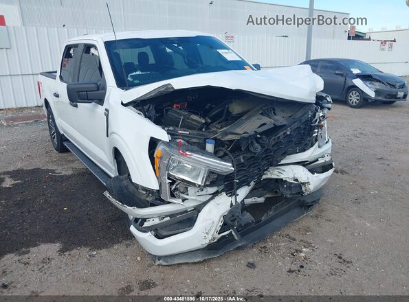 1FTEW1CP6NFA67239 2022 FORD F150 White Вид спереду