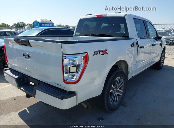 1FTEW1CP7NFA11620 2022 FORD F150 White Trasero derecho