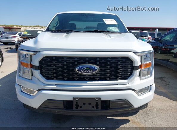 1FTEW1CP7NFA11620 2022 FORD F150 White Vista del cuadro de instrumentos