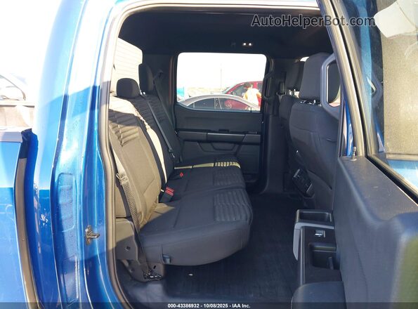 1FTEW1CP9NFA27298 2022 FORD F150 Синий Вид наклейки с VIN-кодом