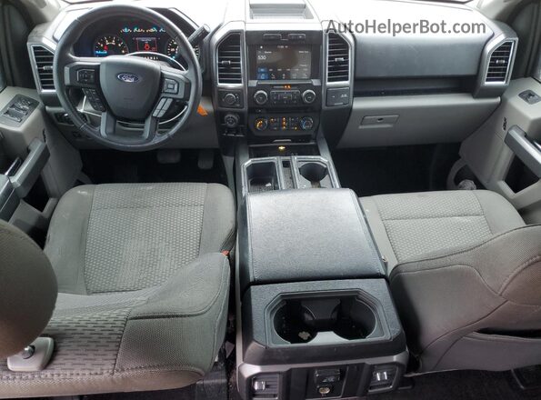 1FTEW1CPXGKD50298 2016 FORD F150 Красный Вид панели приборов