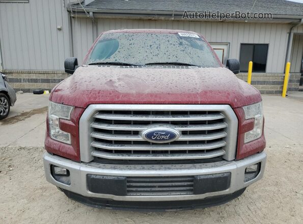 1FTEW1CPXGKD50298 2016 FORD F150 Красный Вид спереди