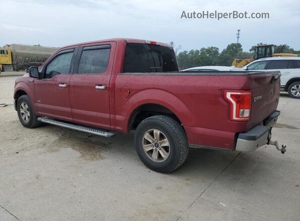 1FTEW1CPXGKD50298 2016 FORD F150 Красный Задняя левая четверть