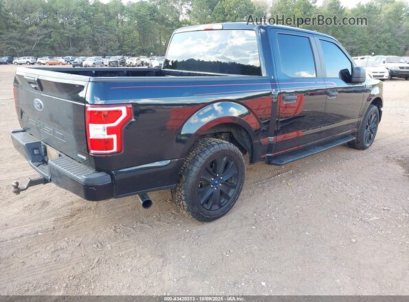 1FTEW1CPXLFC63584 2020 FORD F150 Black Задня права чверть