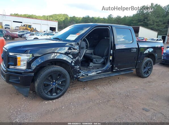 1FTEW1CPXLFC63584 2020 FORD F150 Black Вид спереду