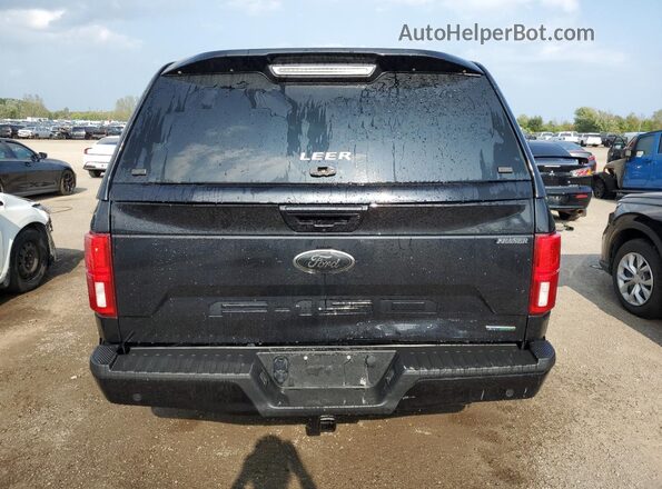 1FTEW1E43LFB16588 2020 FORD F150 Черный Вид сзади
